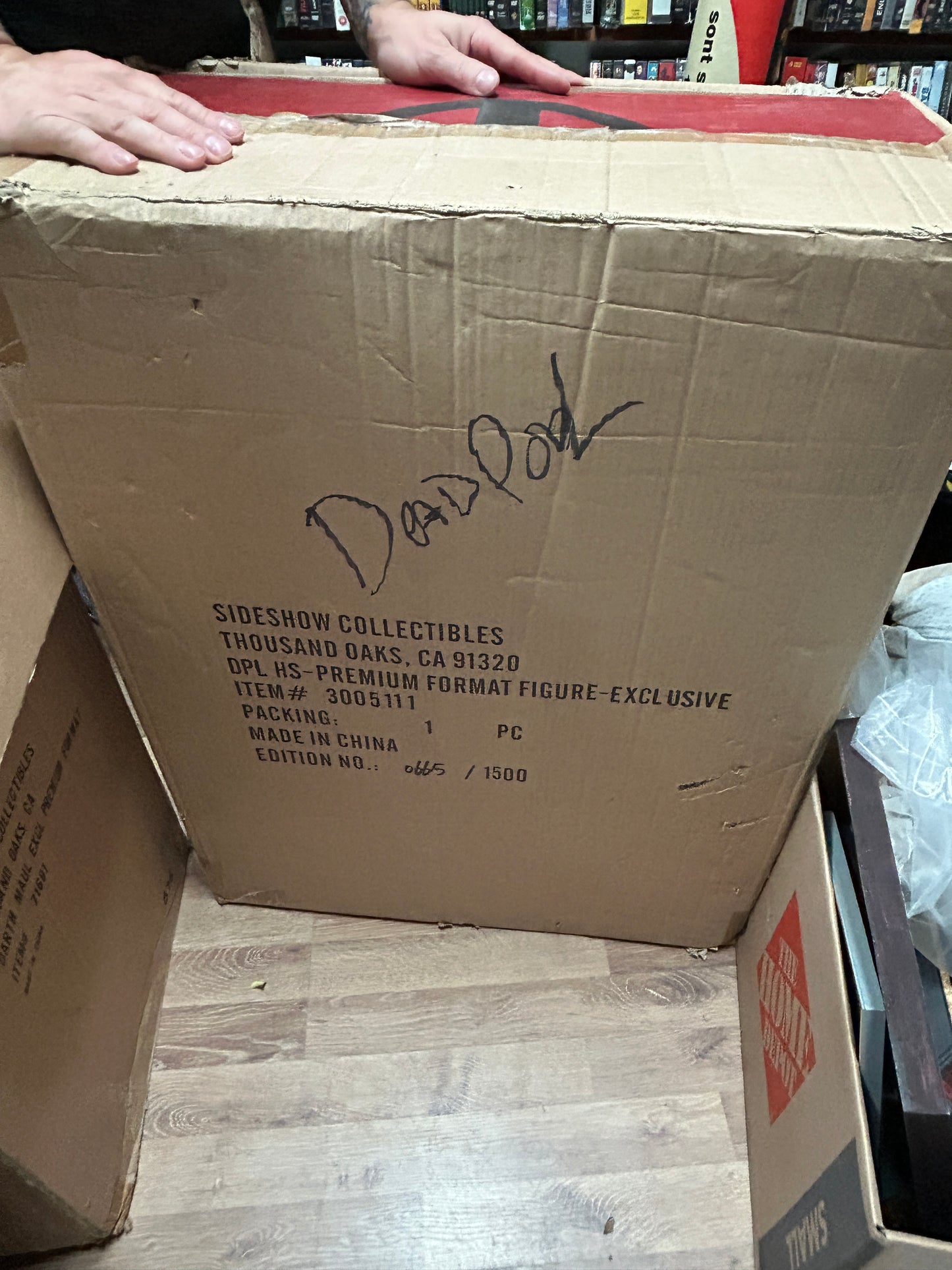 Statuette « Deadpool Heat-Seeker Premium Format » de Sideshow Collectibles