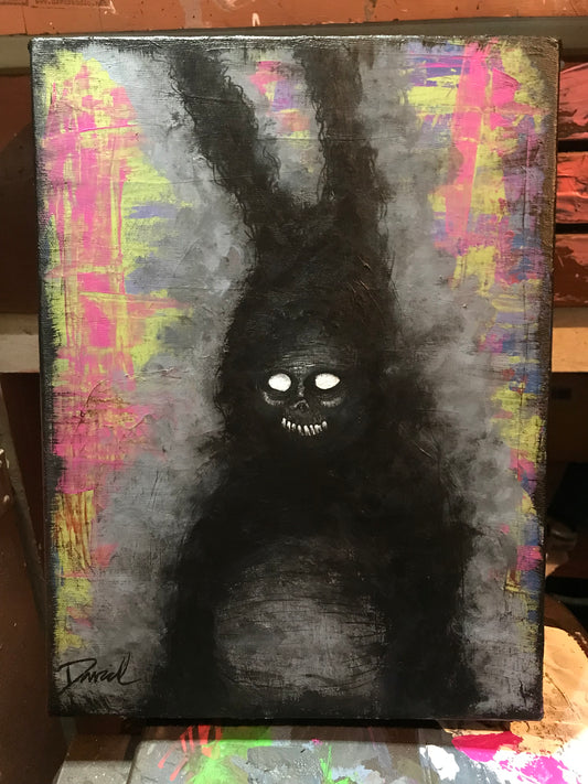 Peinture originale "Lapin 3" par David Therrien