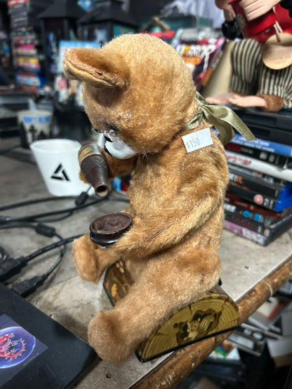 Jouet Ours vintage qui boit