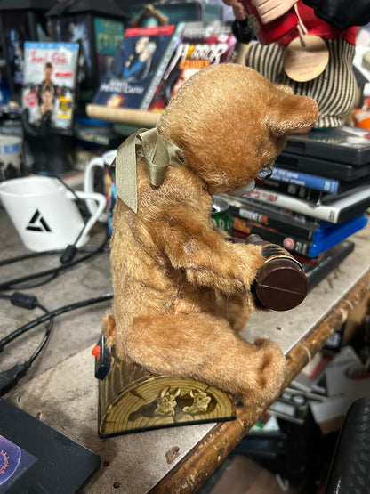 Jouet Ours vintage qui boit