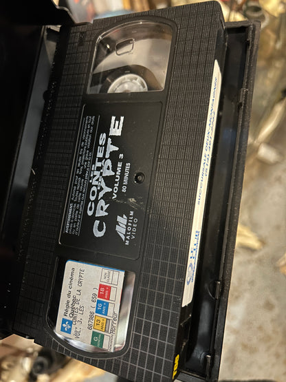 Film VHS Contes de la Crypte vf.