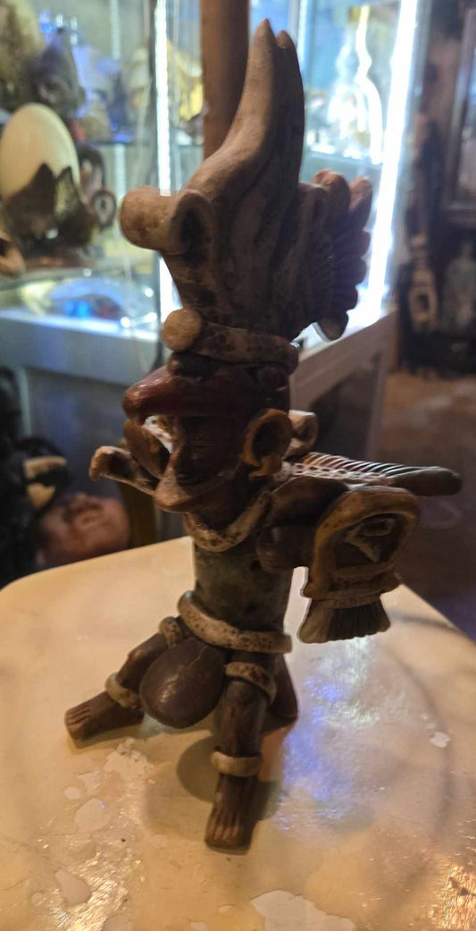 Statuette antique folklore mexicain / aztèque