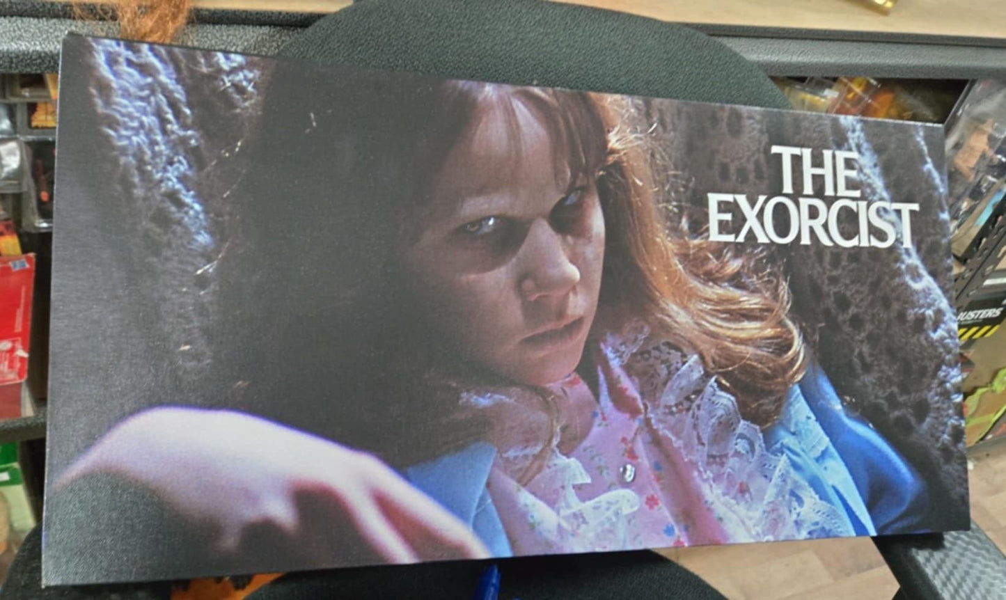 Impression sur toile Regan du film l'Exorciste.