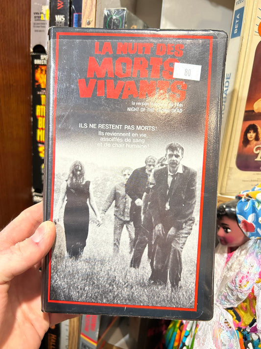 Film VHS La nuit des morts vivants (1968)