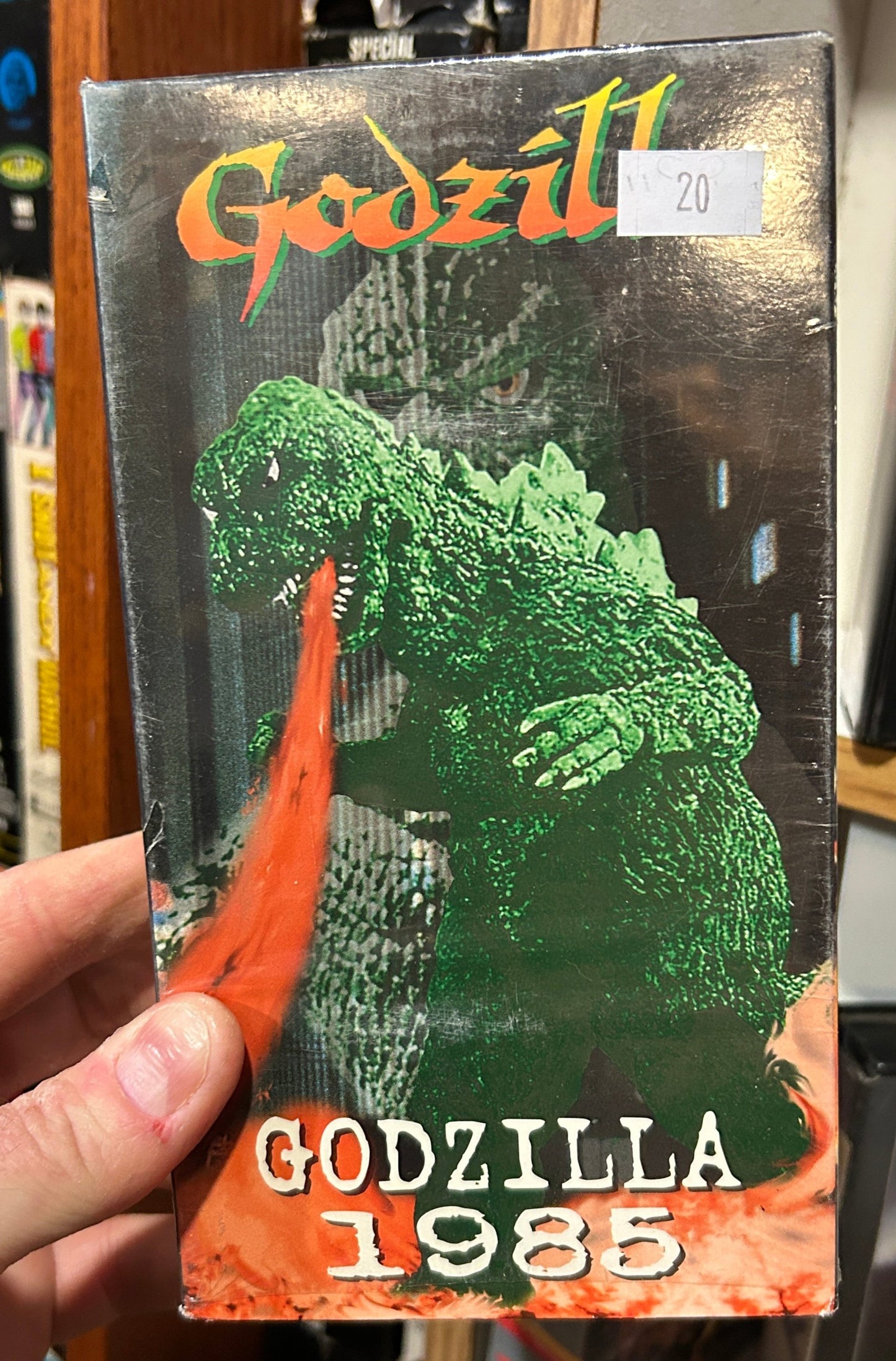 Film VHS Godzilla 1985