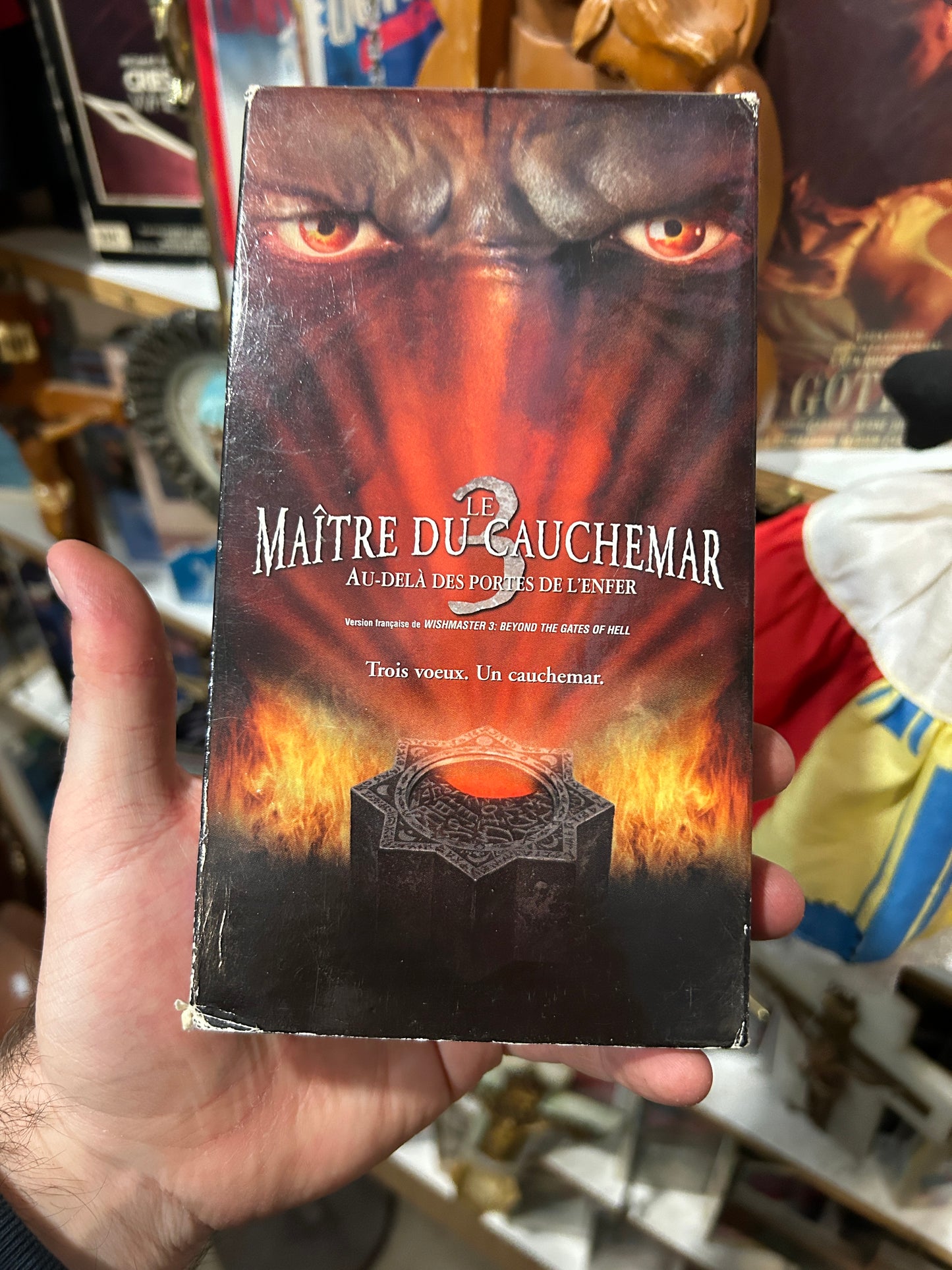 Film VHS Maître du cauchemar 3