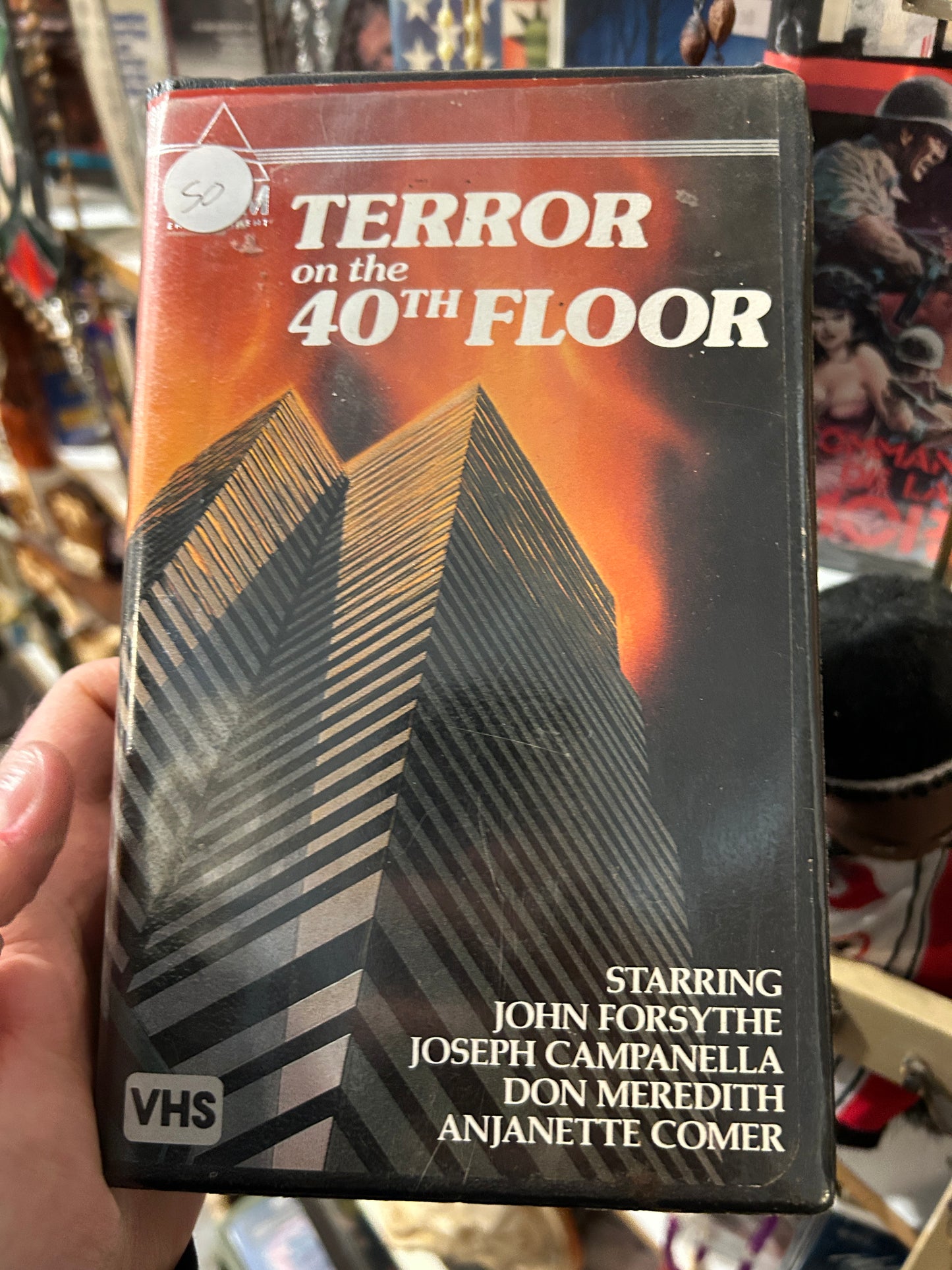 Film VHS Terror at the 40th floor (1974)