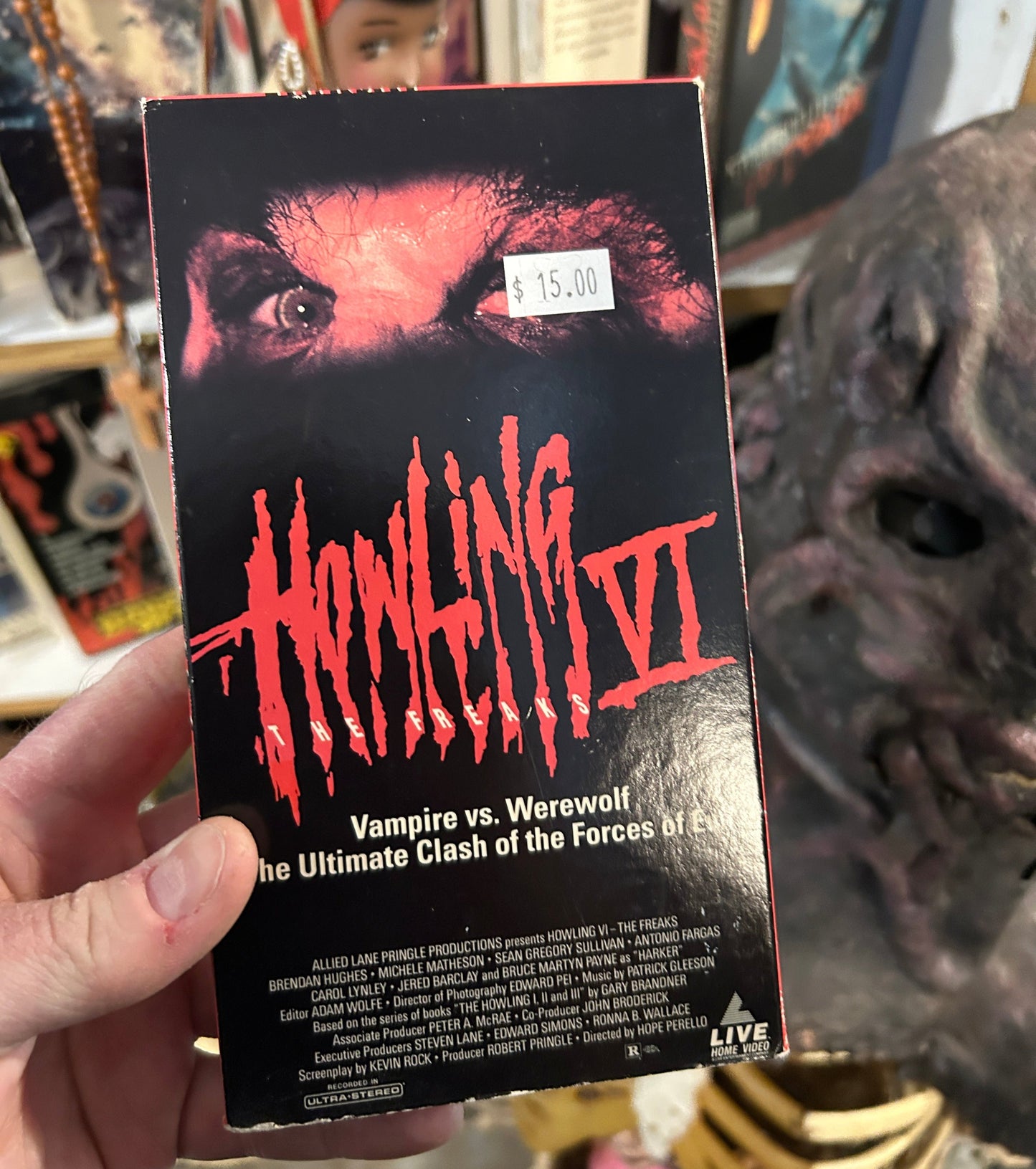 Film VHS Howling VI The freaks (1991)