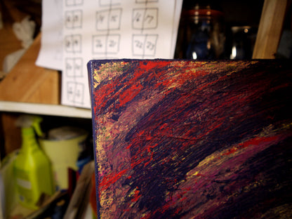 Peinture originale "La faucheuse" par David Therrien