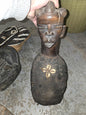 Sculpture idole vaudou africain
