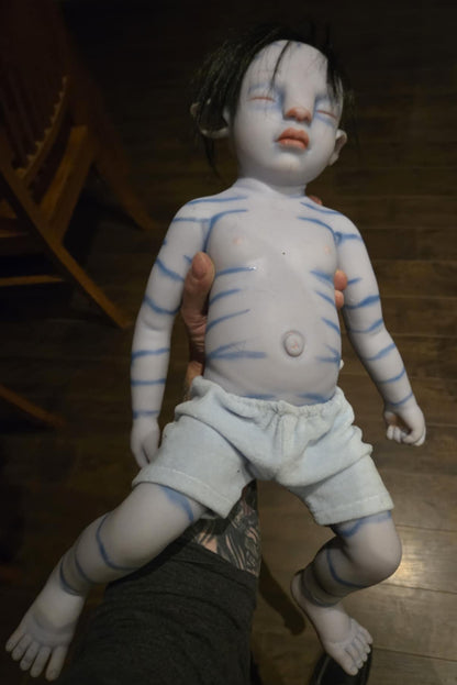 Poupée en silicone bébé Avatar