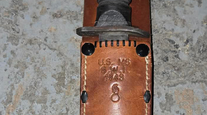 Poignard USM6 1943 lame et fourreau