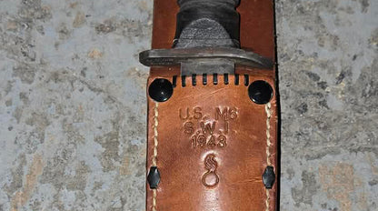 Poignard USM6 1943 lame et fourreau