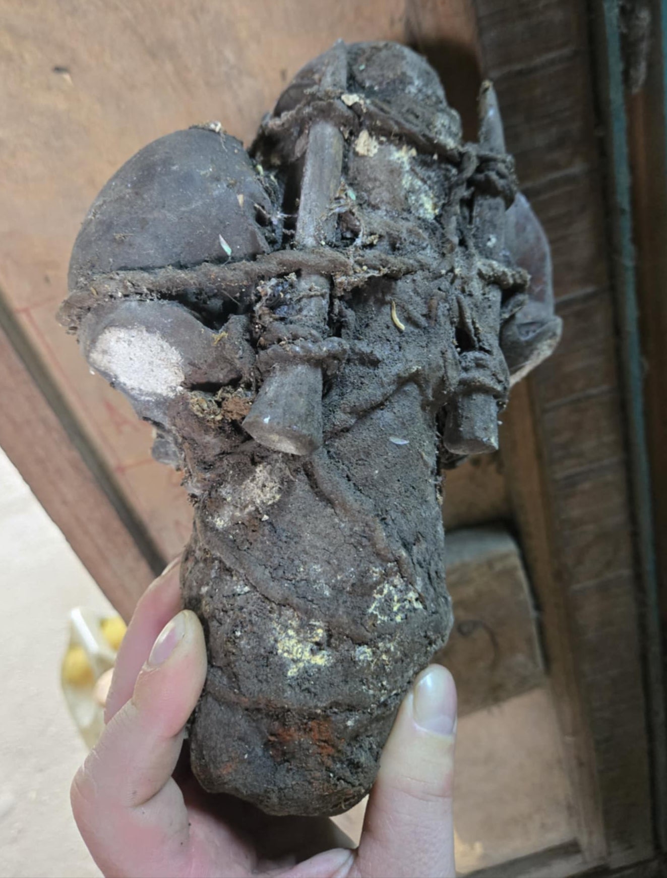 Petit fétiche vaudou antique Cameroun