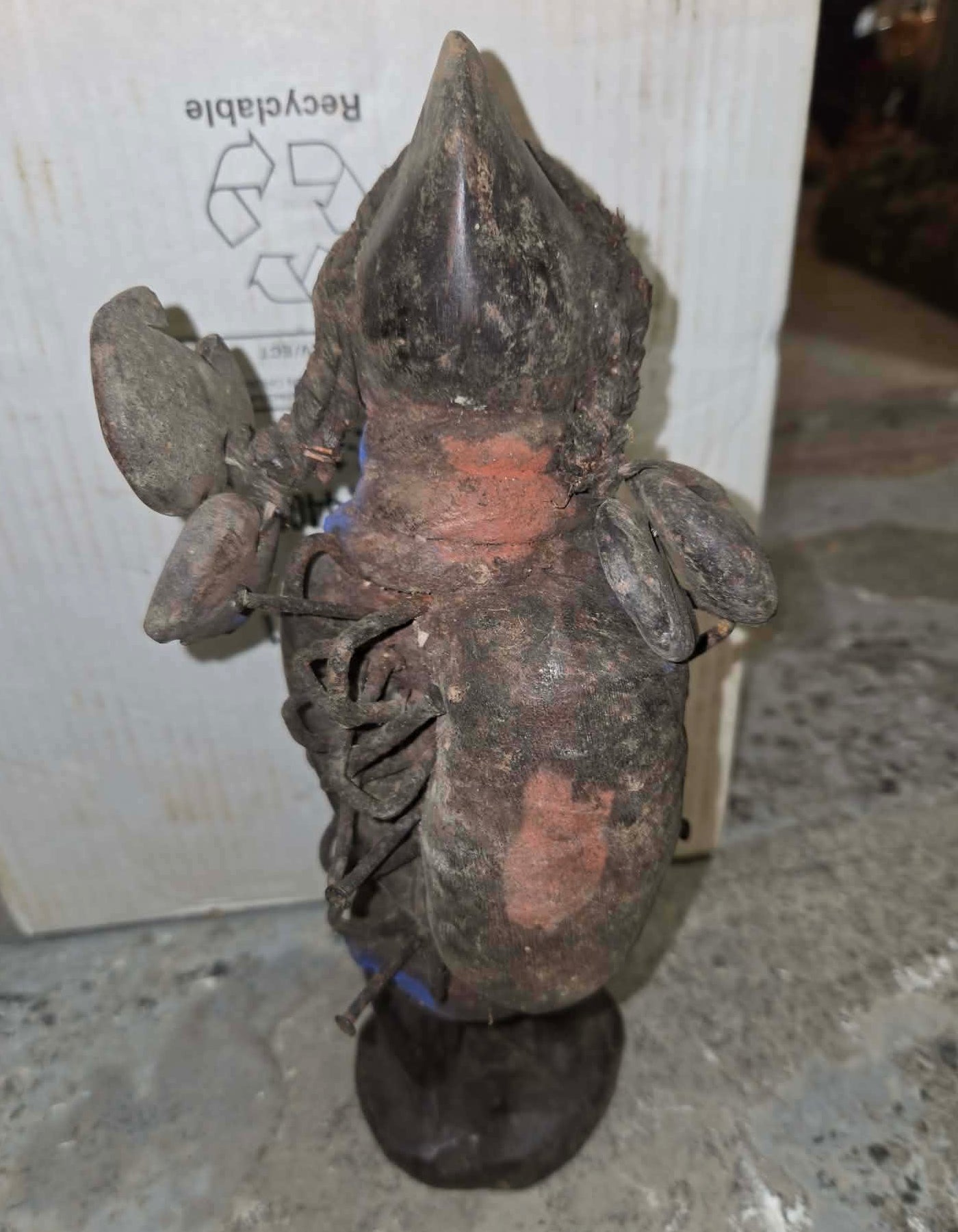 Fétiche voodoo antique du Cameroun