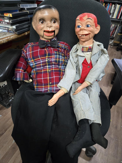 Marionnette ventriloque Mortimer Snerd vintage