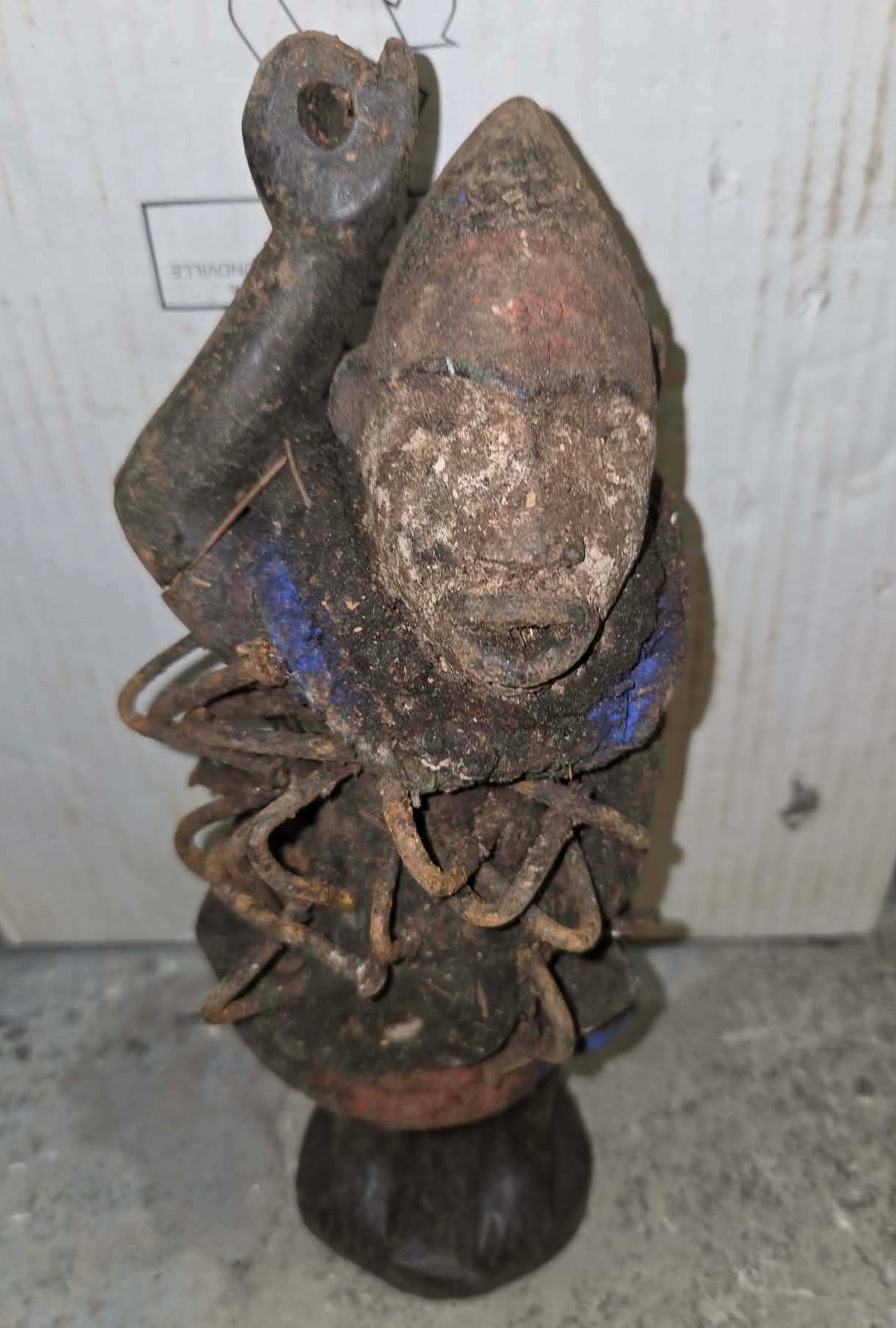 Fétiche vaudou africain antique