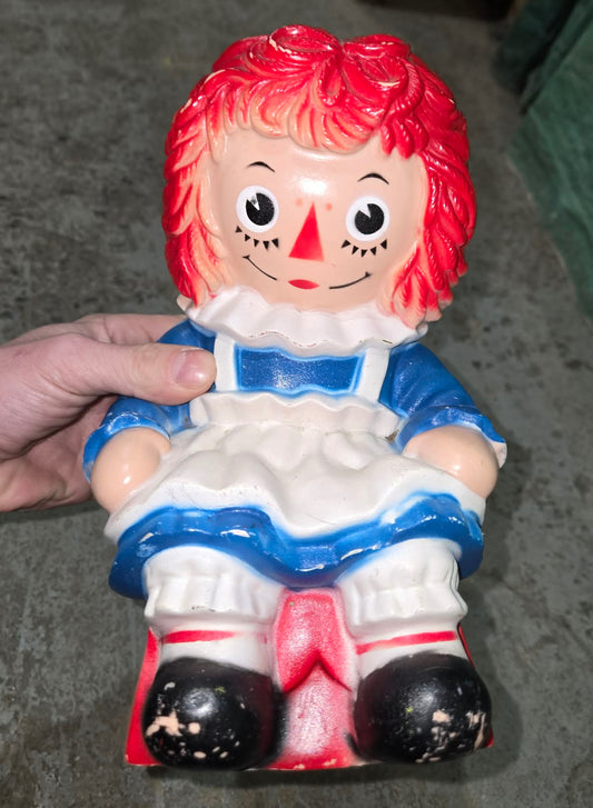 Tirelire vintage Raggedy Ann