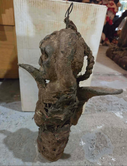 Sculpture vaudoo antique unique