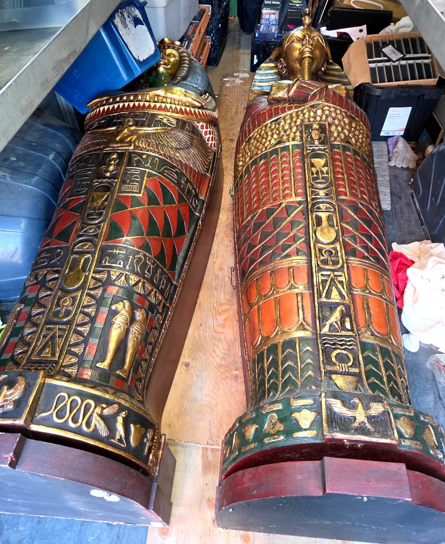 Grande armoire sarcophage reine Ankhesenamun