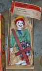 Marionnette clown Hazelle’s "Talking Marionettes" vintage