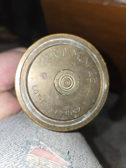 Douilles antiques vides calibre 40mm M:25