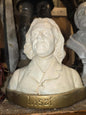 Buste en plâtre de l'Abbé Franz Liszt (1811–1886)
