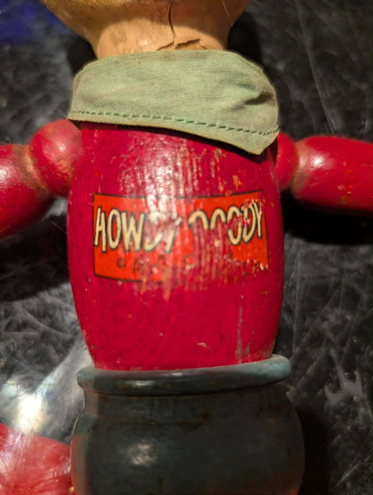 Poupée Howdy Doody vintage en bois
