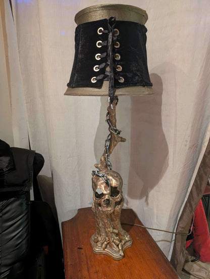 Lampe unique décorative sculpture par un artiste