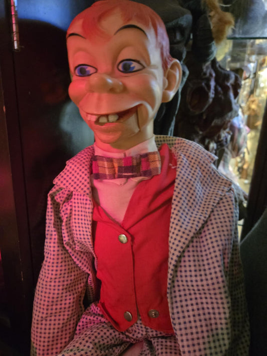 Marionnette ventriloque Mortimer Snerd vintage
