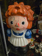 Statuette Raggedy Ann en ciment