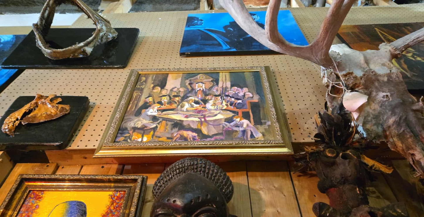 Grande peinture originale par Philippe T