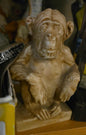 Sculpture antique singe en marbre