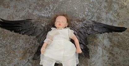 Sculpture "Ange déchu" par Christian Rioux