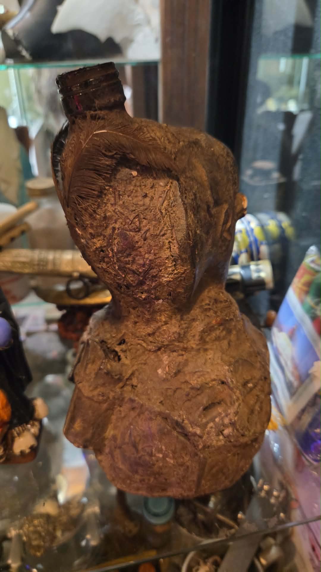 Idole vaudou antique camerounaise