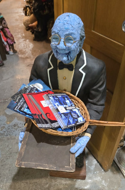 Statue majordome par l'artiste Jordan St-Louis.