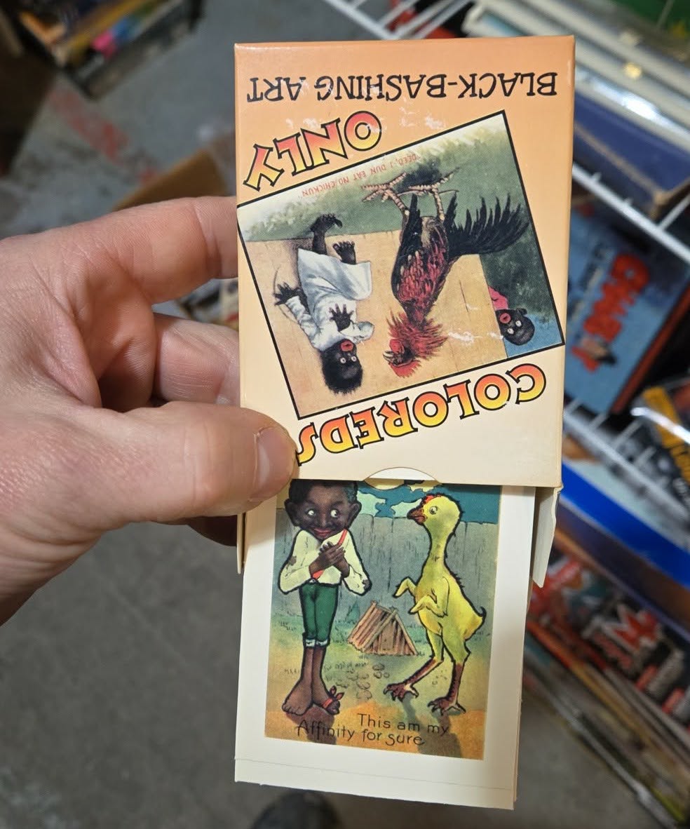 Paquet de cartes postales "Black Americana"