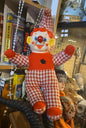 Poupée clown vintage musical