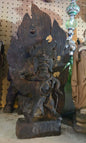 Statue antique divinité népalaise