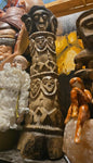 Statue africaine antique Bwami sculptée dans un os