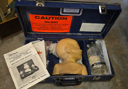 Pediatric Injectable Training Head Simulator.
