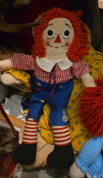 Poupée vintage Raggedy Ann