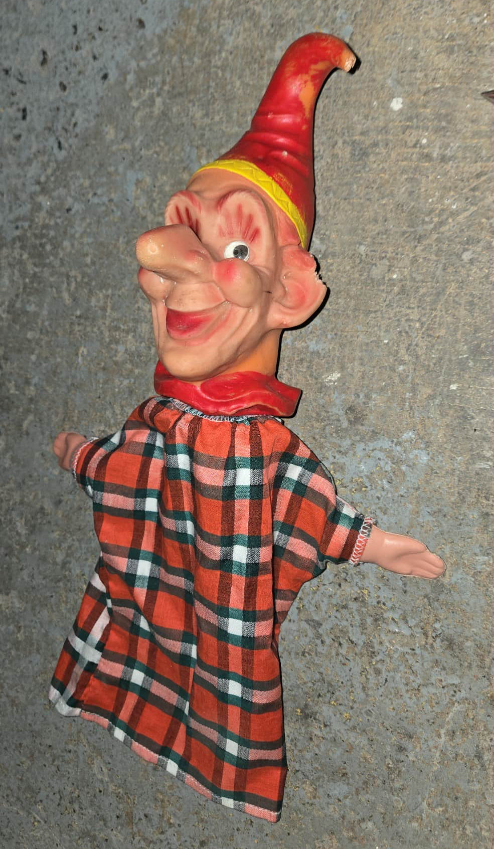 Marionnette vintage Punch