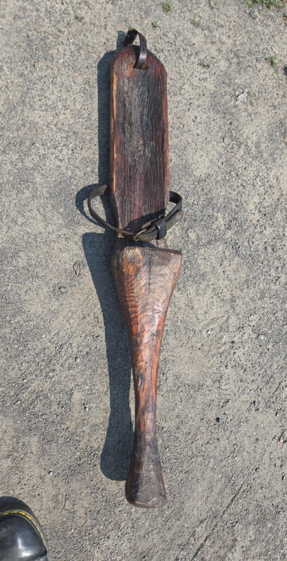 Jambes de bois antiques datant du 19e siècle