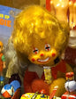 Poupée clown vintage vers 1980.