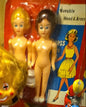 Vintage Dress me dolls années 1960.
