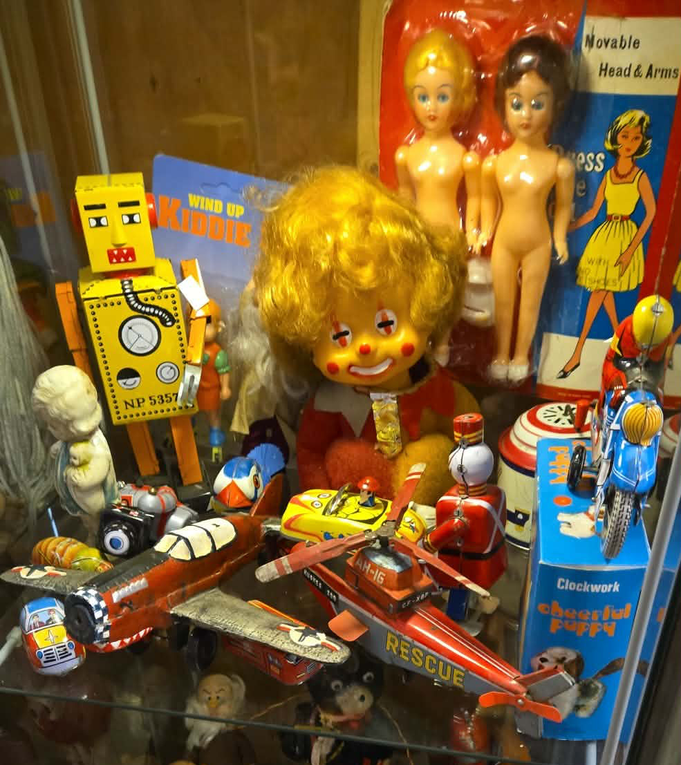 Poupée clown vintage vers 1980.