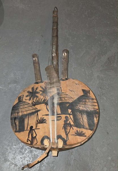 Instrument de musique kora traditionnelle