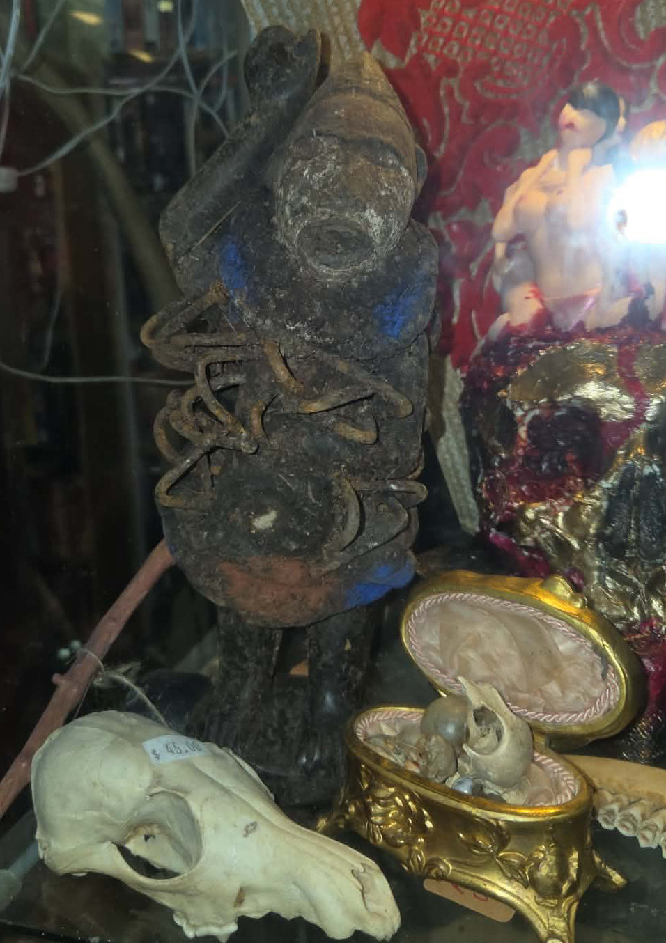 Fétiche vaudou africain antique