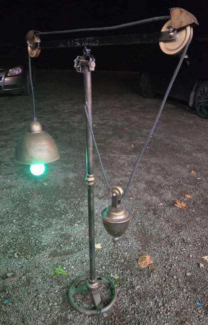 Lampe antique électrique